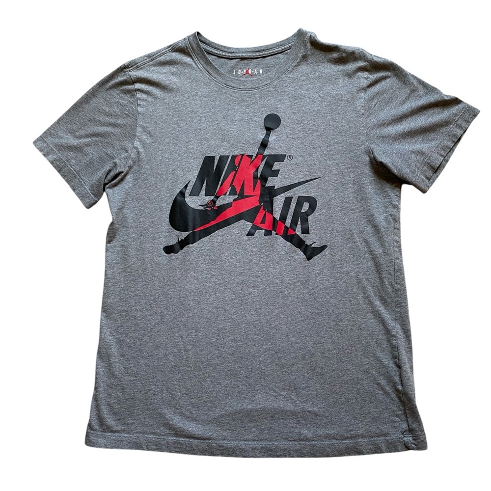 Men’s Jordan Heather Gray Logo Tee
